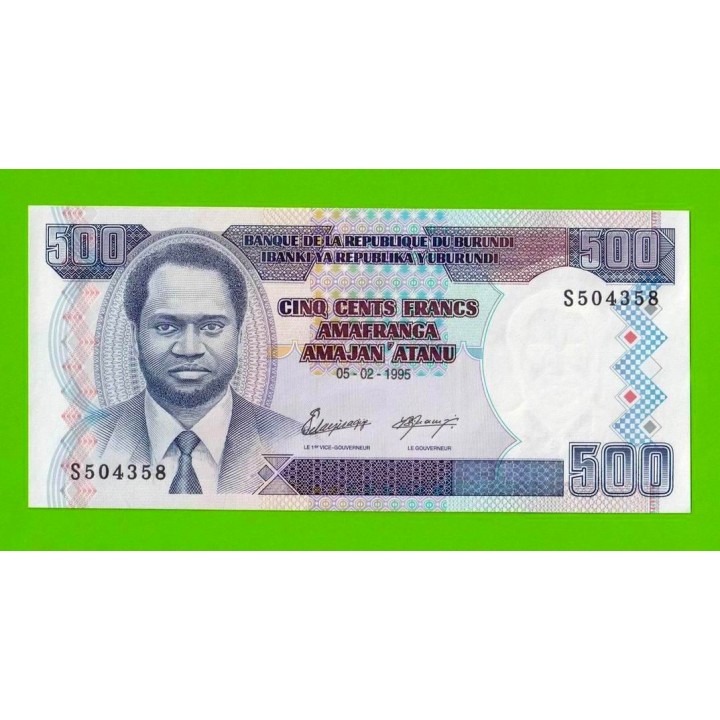 Бурунди - 500 франков - 1995 - UNC-!!!