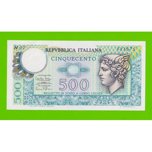 Италия - 500 лир - 1974 - UNC!!!