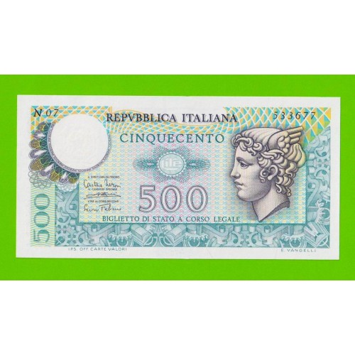 Италия - 500 лир - 1974 - UNC!!!