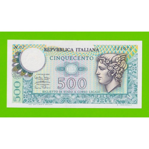 Италия - 500 лир - 1974 - UNC!!!