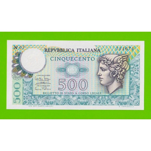 Италия - 500 лир - 1974 - UNC!!!