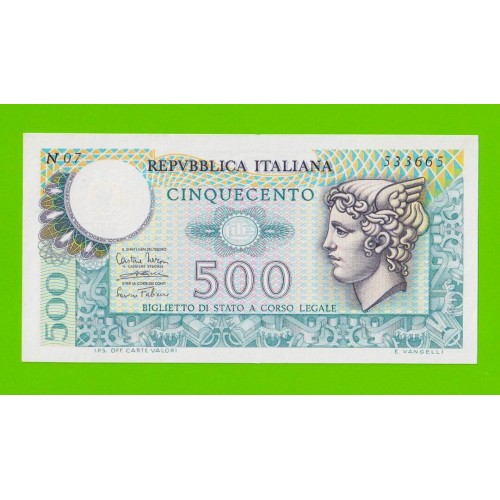 Италия - 500 лир - 1974 - UNC!!!