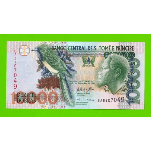 Сан-Томе и Принсипи - 10000 добра - 2013 (BA) - UNC!!!