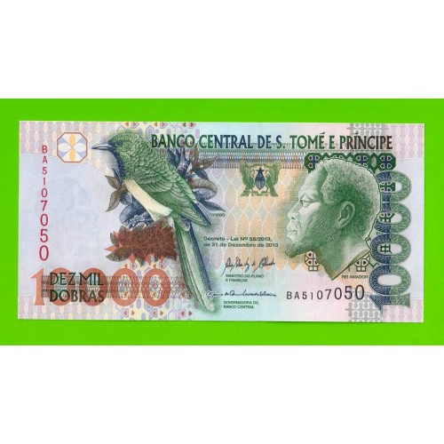 Сан-Томе и Принсипи - 10000 добра - 2013 (BA) - UNC!!!