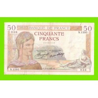 Франция - 50 франков - 1935