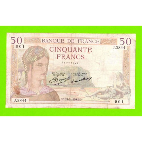 Франция - 50 франков - 1936