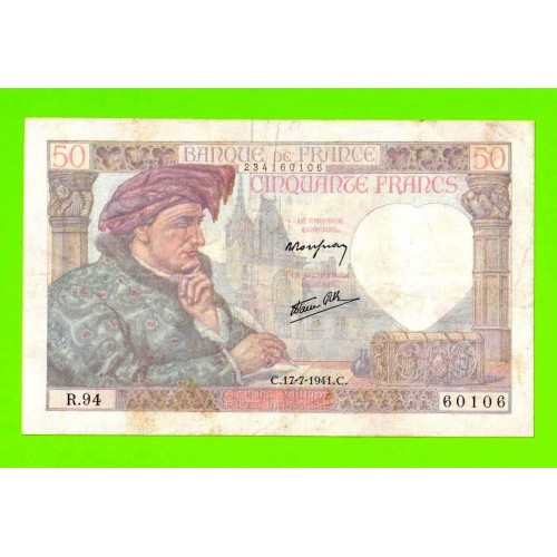 Франция - 50 франков - 1941
