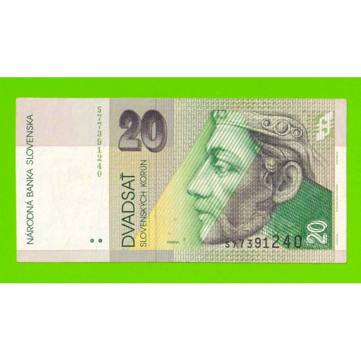 Словакия - 20 крон - 2004