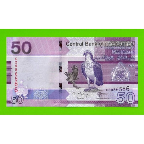 Гамбия - 50 даласи - 2023 - UNC!!!