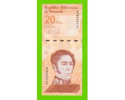 Венесуэла - 20 боливаров - 2021 (A) - UNC!!!