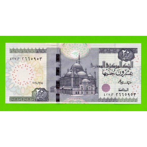 Египет - 20 фунтов - 2024 - UNC!!!