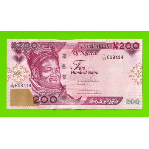 Нигерия - 200 найра - 2023 - UNC!!!