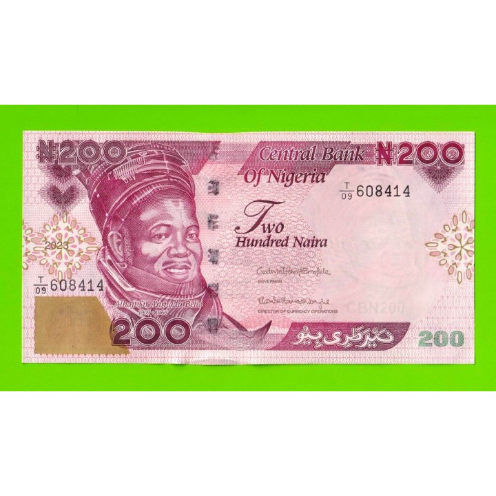 Нигерия - 200 найра - 2023 - UNC!!!