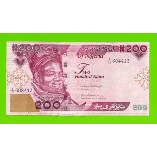 Нигерия - 200 найра - 2023 - UNC!!!