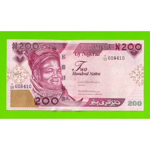 Нигерия - 200 найра - 2023 - UNC!!!