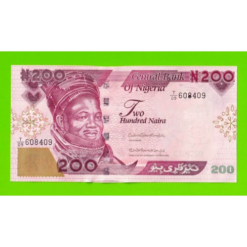 Нигерия - 200 найра - 2023 - UNC!!!