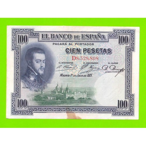 Испания - 100 песет - 1925