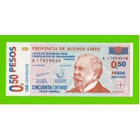 Аргентина, Патакон (Буэнос-Айрес) - 0,50 песо / 50 сентаво - 2002 (A) - UNC!!!