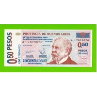 Аргентина, Патакон (Буэнос-Айрес) - 0,50 песо / 50 сентаво - 2002 (A) - UNC!!!