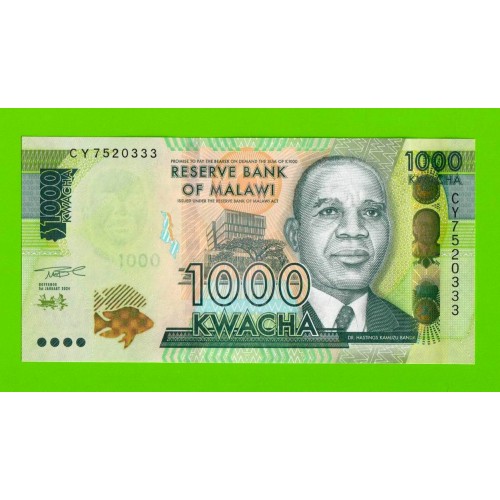 Малави - 1000 квач - 2024 (CY) - UNC!!!