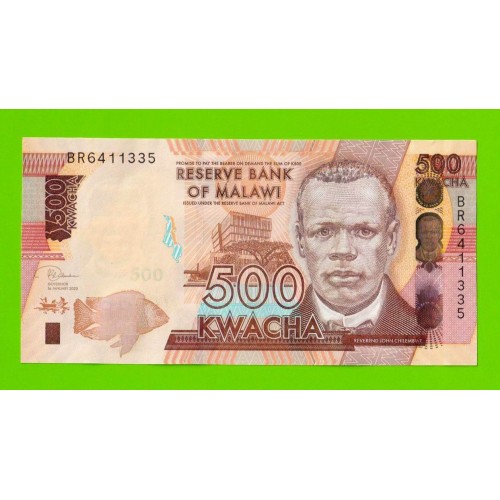 Малави - 500 квач - 2020 - UNC!!!