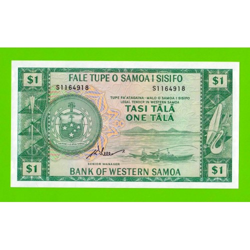 Самоа (Западное Самоа) - 1 тала - 1967 (2020) - UNC!!!