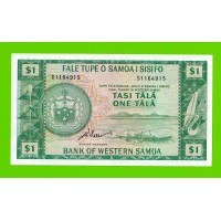 Самоа (Западное Самоа) - 1 тала - 1967 (2020) - UNC!!!