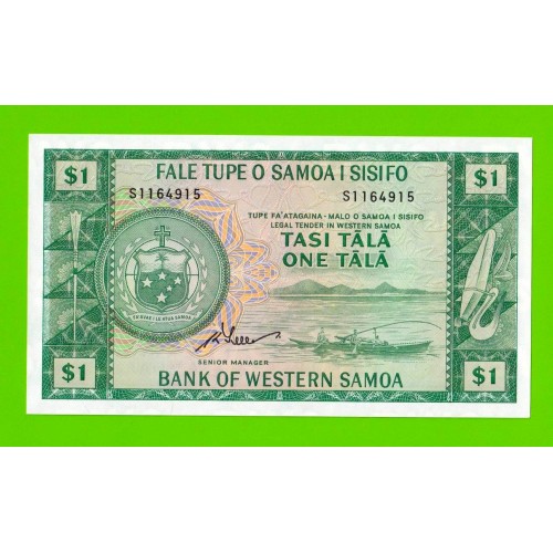 Самоа (Западное Самоа) - 1 тала - 1967 (2020) - UNC!!!