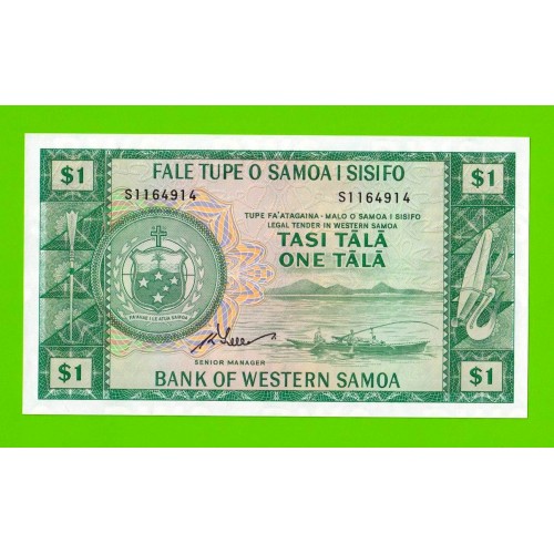 Самоа (Западное Самоа) - 1 тала - 1967 (2020) - UNC!!!