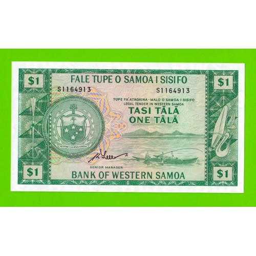 Самоа (Западное Самоа) - 1 тала - 1967 (2020) - UNC!!!