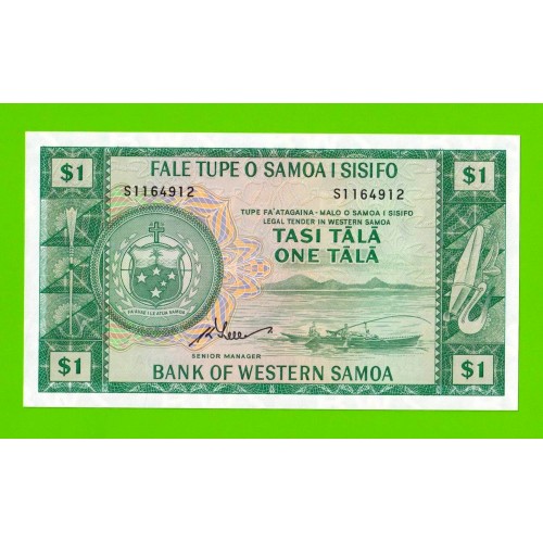 Самоа (Западное Самоа) - 1 тала - 1967 (2020) - UNC!!!