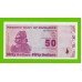Зимбабве - 50 долларов - 2009 - aUNC!!!