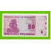 Зимбабве - 50 долларов - 2009 - UNC-!!!