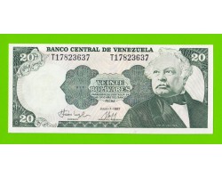 Венесуэла - 20 боливаров - 1987 - UNC!!!