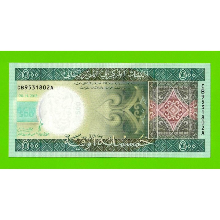 Мавритания - 500 угий - 2013 - UNC!!!