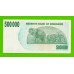 Зимбабве - 500000 долларов - 2007 - UNC!!!