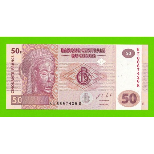 Конго - 50 франков - 2013 - UNC!!!