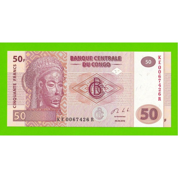 Конго - 50 франков - 2013 - UNC!!!