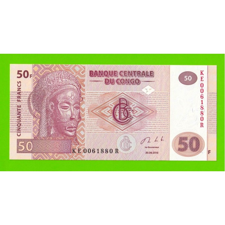 Конго - 50 франков - 2013 - UNC!!!