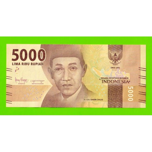 Индонезия - 5000 рупий - 2016 (2019) - UNC!!!