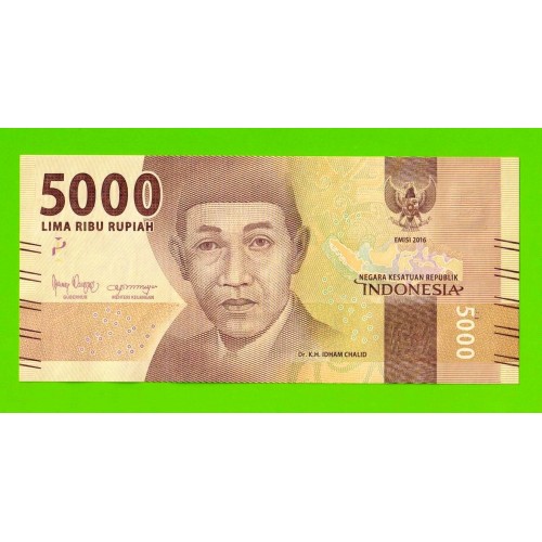 Индонезия - 5000 рупий - 2016 (2019) - UNC!!!