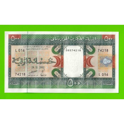 Мавритания - 500 угий - 2002 - UNC!!!