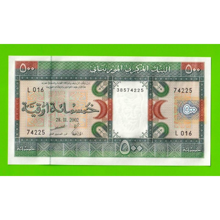 Мавритания - 500 угий - 2002 - UNC!!!