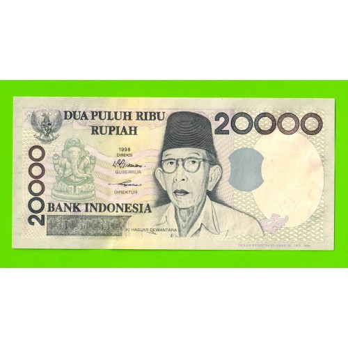 Индонезия - 20000 рупий - 1998 (1998) - UNC!!!