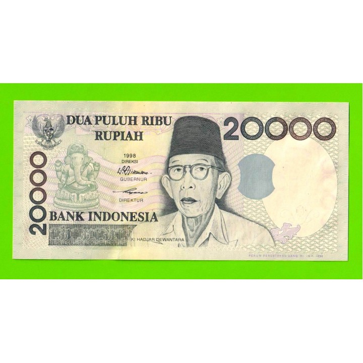 Индонезия - 20000 рупий - 1998 (1998) - UNC!!!