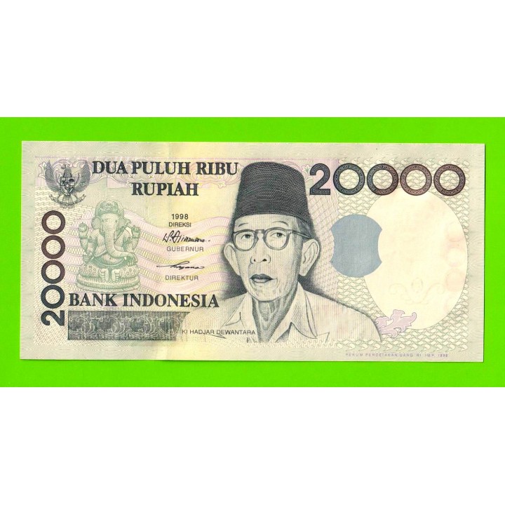 Индонезия - 20000 рупий - 1998 (1998) - UNC!!!