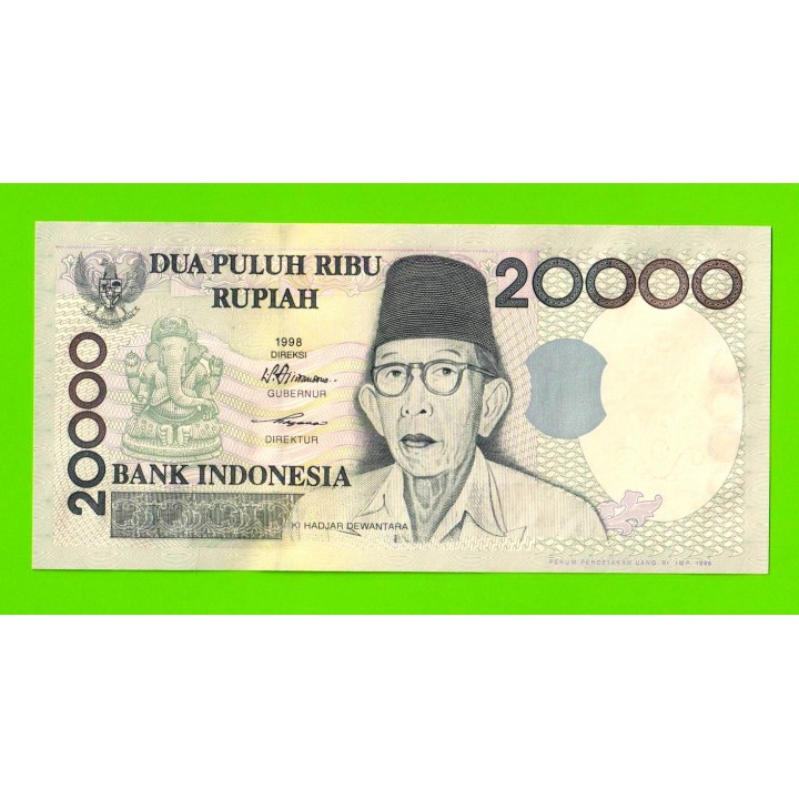 Индонезия - 20000 рупий - 1998 (1998) - UNC!!!