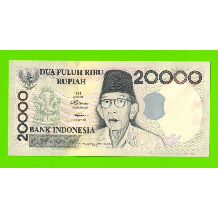 Индонезия - 20000 рупий - 1998 (1998) - UNC!!!