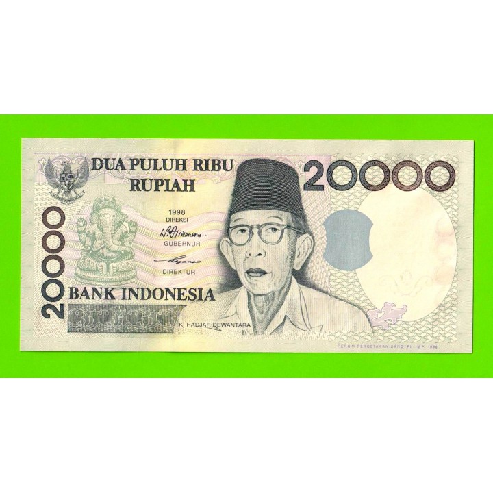 Индонезия - 20000 рупий - 1998 (1998) - UNC!!!
