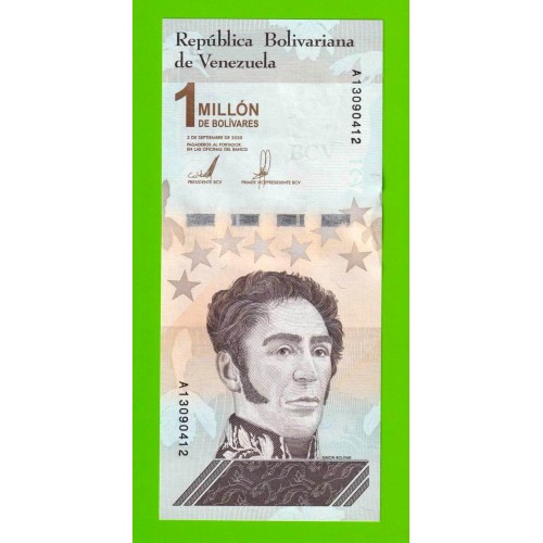 Венесуэла - 1000000 / 1 миллион боливаров - 2020 (A) - UNC!!!